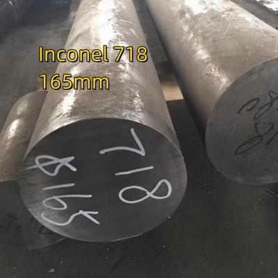 China ASME SB637 UNS N07718 Inconel 718 GH4169 Nickel Based Alloy Steel Round  Bar OD 165mm Forged Rod for sale