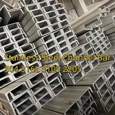 China Hot Rolled U Channel Duplex Steel S31803 S32205 ASTM A276 Stainless Steel Channel Bar for sale