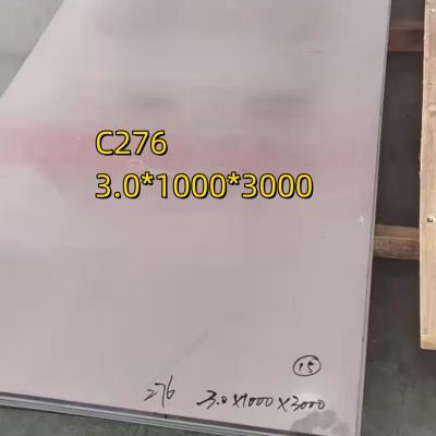 China Nickel Based Alloy C276  UNS N10276 Hastelloy C276  Plate 4*1000*6000mm en venta