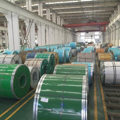 Chine AISI 304 bobine en acier inoxydable 10-2000 mm ASTM EN JIS G4305 SUS304 bande d'acier 0,01-3 mm à vendre