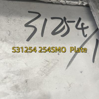 China S31254  DIN1.4547 254SMO SS Metal Plate Solution Annealed and Pickled With EN10204 3.1 Certificate for sale