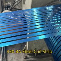 Quality BA Surface SS 430 Cold Rolled Stainless Steel Strip 430 Steel Coil With Bule PE for sale