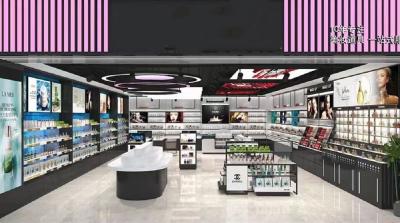 China Soportes de exhibición cosméticos del piso de la situación del estante de madera de la tienda para el diseño entero de la tienda en venta