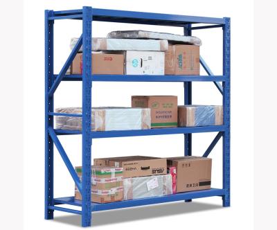 China 4 Layer Strong Warehouse Storage Shelves Waterproof OEM / ODM Acceptable for sale