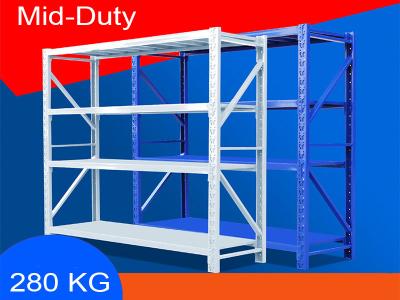 China Eco Friendly Warehouse Storage Shelves Industrial Metal Shelving 2000*600*2000mm for sale