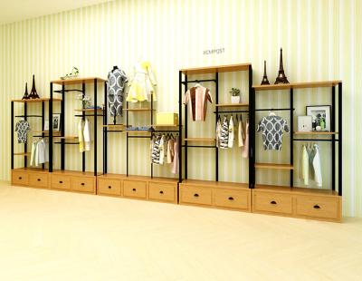 China OEM / ODM Accepted Clothing Display Racks For Children Clothing Shop for sale