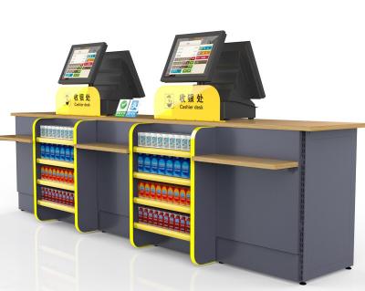 China Durable Cash Register Counter Stand , Retail Sales Counter Furniture for sale