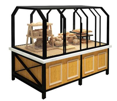 China 3 Years Warranty Food Store Shelving Bakery Display Shelves For Cake for sale