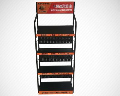 China Strong Enough Retail Display Stands / Metal Display Racks For Grocery Store for sale