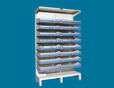 China Multi Function Pharmacy Display Shelves For Hospital Steel Material for sale