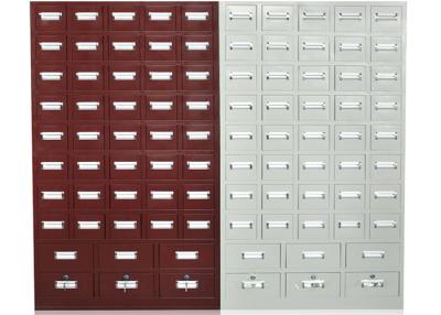 China Antique Chinese Medicine Cabinet , Metal Pharmacy Cabinet 0.6-1.5mm Thickness for sale