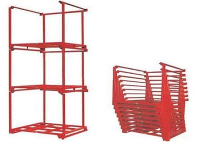 China Steel Metal Q235B Stackable Pallet Racks Anti Corrosion Save Space for sale