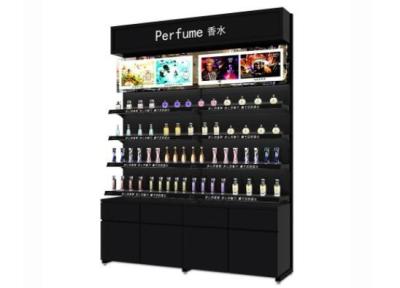 China ISO SGS Cosmetic Display Shelves Luxury Fragrance Perfume Cabinet for sale