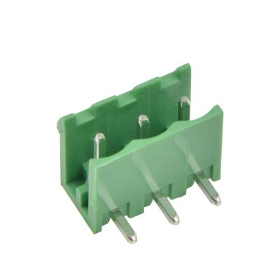 China 5.08mm 2EDG Plug In Connector Blocks , Male Type PCB Mount Terminal Block for sale