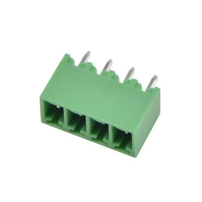 China Low Voltage pluggable terminal block / 3.81 mm Pitch Connector 2 ~ 24 poles for sale