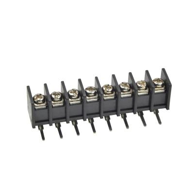 China Single Row Barrier Type Terminal Block , 9.5mm Pitch Terminal Strip Connector for sale