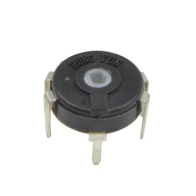 China PTK10 7 Pin Potentiometer , Rotary Switch Potentiometer For Industrial Electronics for sale