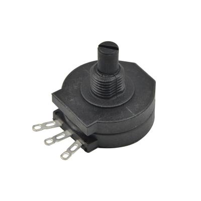 China High Accuracy Carbon Film Potentiometer , RVS28 28mm Rotary Type Potentiometer for sale