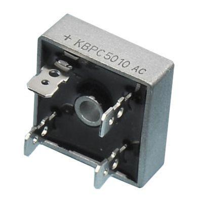 China Through Hole Diode Bridge Rectifier 50A KBPC5010 Single Phase For Electronic Devices for sale