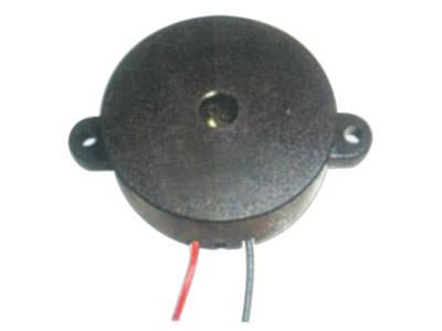 China Wire Type Micro Piezo Buzzer Φ42*16mm 12 Volt DC Buzzer With Oscillator Circuit for sale