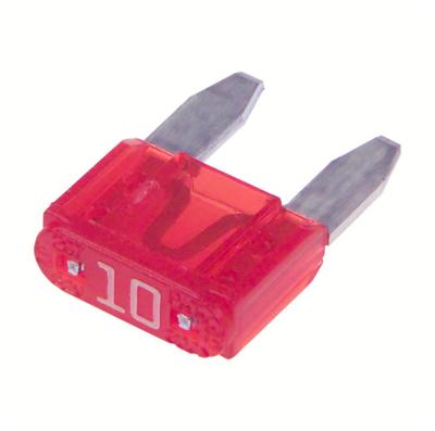 China Colorful Mini Blade Car Fuses , Automotive Mini Fuses With Rated 32v Current 3A ~ 35A for sale