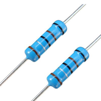 China High Precision Passive Electronic Components DIP Type Metal Film Resistor for sale