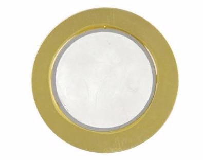 China Φ9.9~Φ56mm External Driven Piezo Diaphragm / Piezo Element Ceramic Disc for sale