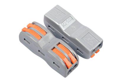 China Quick Push LED Light Terminal Block Double Row Wire Connector for sale
