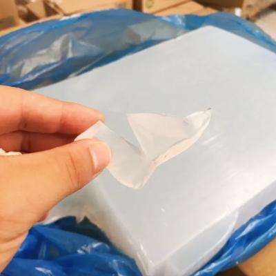 中国 共通の目的の電気絶縁材のための白い未加工シリコーン ゴム7.0MPa 販売のため