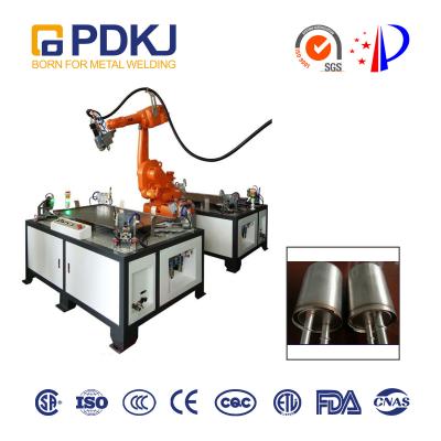 China PDKJ 2.5kw Optical Fiber Laser Welding Robot Arc 3 Axis Automobile Parts for sale
