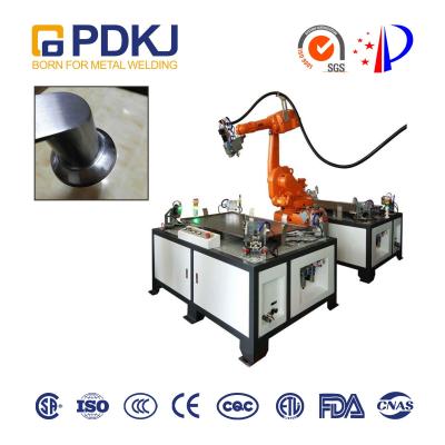 China 6 Axis 3000W Industrial Welding Robot Mig Machine SW For Handrail for sale
