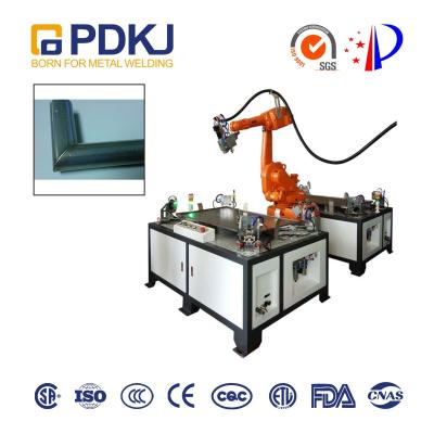 China 6 Axis LBW Industrial Welding Robots Workstation for sale
