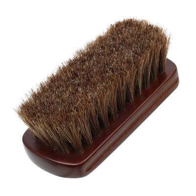 China Pure Solid Wood Bristle Cleaning Brush Shoe Oil Brush for sale
