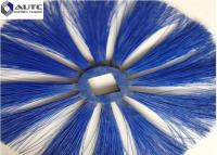Chine Barrière faite sur commande de route de camion de rambarde de tissu en nylon rapide industriel bleu de la brosse pp à vendre