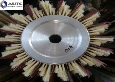 China Máquina de la muela abrasiva de la mezcla del papel de lija del cáñamo de sisal del cepillo de alambre de la chorreadora de tambor que enarena en venta