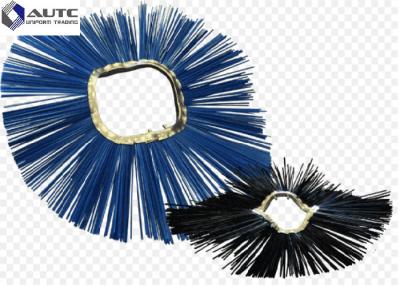 China Road Sweeper Wafer Brush , Rotating Snow Brush Convoluted Wavy Ring Durable for sale