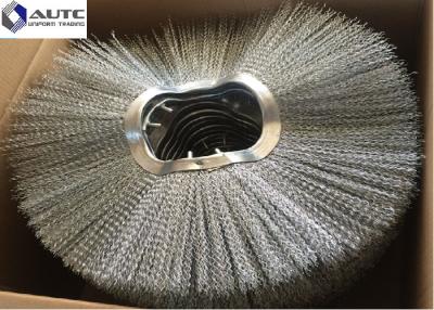 China Galvanized Base Iron Road Sweeper Brush , Replacement Brushes For Road Sweepers for sale