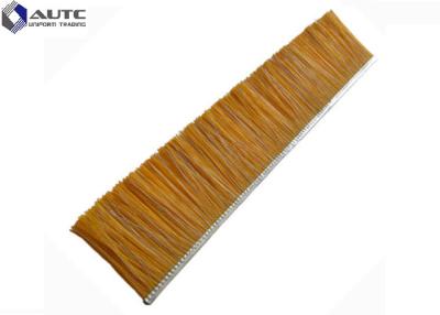 China OEM Metal Channel Strip Brushes PP Steel Bristle Wire Aluminium Alloy Cleaning Holder for sale