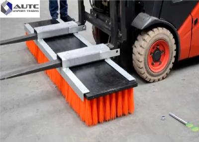 China Floor Forklift Brush Sweeper Industrial Warehouses High Density Easy Installation for sale