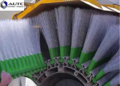 Chine Piste industrielle d'aéroport de brosses de fil de polypropylène pour le saupoudrage de nettoyage de rue à vendre