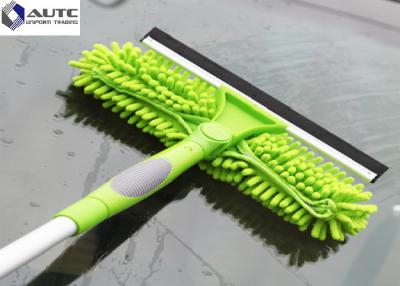 China Aluminium Glass Cleaning Brush Window Cleaner Rotatable Telescopic Housekeeping for sale