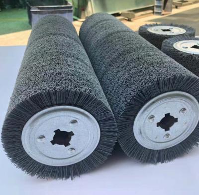 Chine le retrait de corrosion a galvanisé les brosses en nylon rondes industrielles de poil de 15mm à vendre