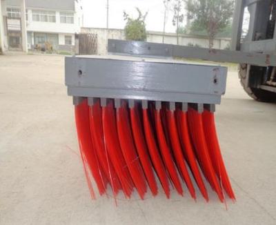 China Mixed PP 1.2M Forklift Aattachment Street Sweeper Brush for sale