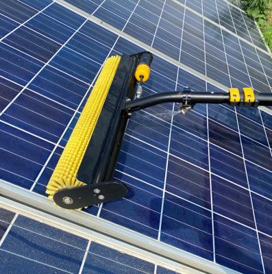 China 7.5m Pole Photovoltaic Robot Solar Panel Snow Washing  Brush for sale