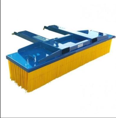 China Industrial  Grade 8 Rows  Abrasive Filament Push Broom Brush Head for sale