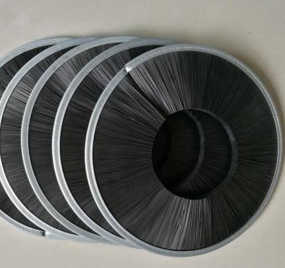 Chine Alliage d'aluminium antipoussière scellant le filament de Ring Brush Metal Backed Crimped à vendre
