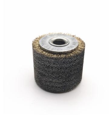 China 50mm SS Wire Angle Grinder Wire Brush High Flatness Trimmed Filaments for sale