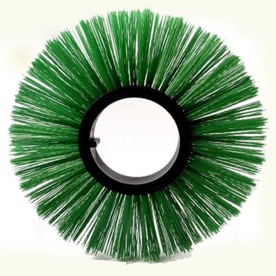 Chine Le poly remplacement plat de balai de gaufrette balayent la route de pp nettoyant Ring Brush à vendre