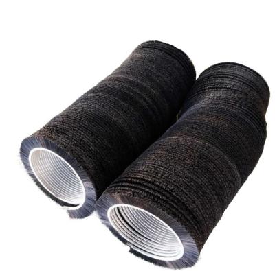 China Escova espiral de nylon de ID219*OD359mm para indústrias imprimindo de tingidura de revestimento e de limpeza do descoramento à venda