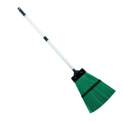 China Garden Courtyard Broom For Sanitation And Cleaning Aluminum Telescopic For Outdoor Floor Sweeping for sale